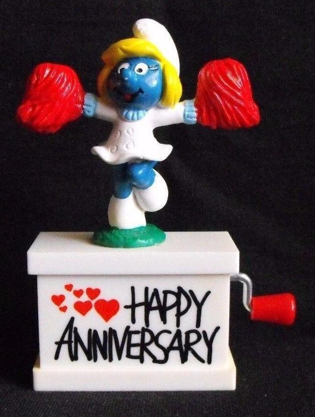 Schtroumpfette pom-pom girl