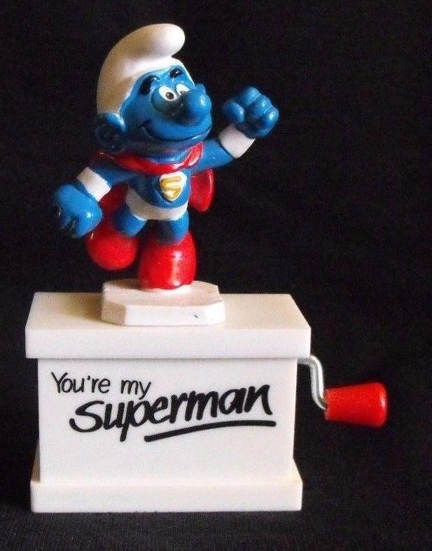Schtroumpf superman