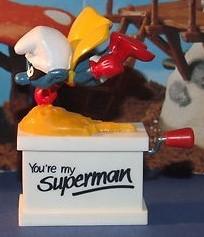 Schtroumpf superman
