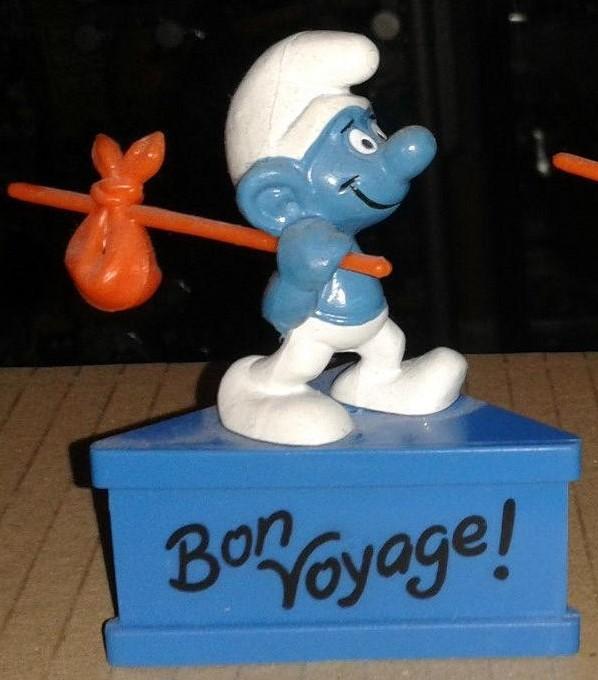 Schtroumpf au baluchon (voyageur)