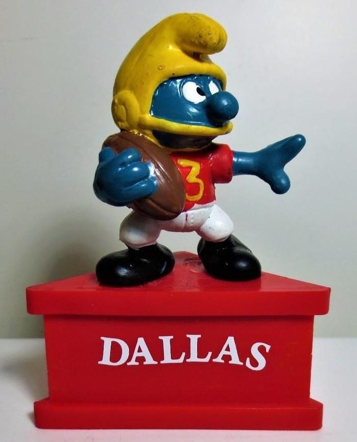 Schtroumpf footballeur américain