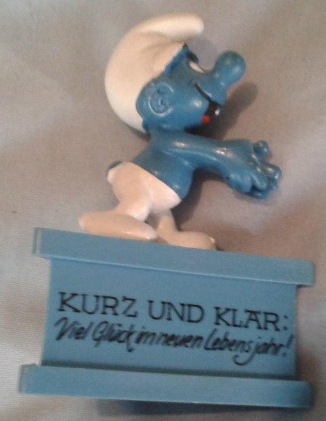 Schtroumpf félicitations