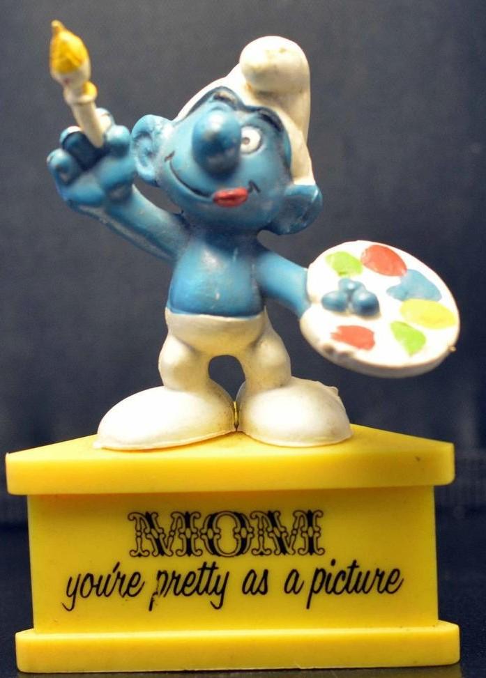 Schtroumpf peintre/artiste