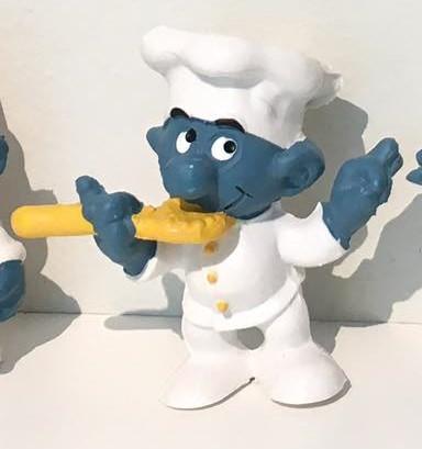 Schtroumpf chef cuisinier