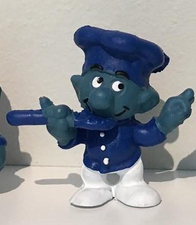 Schtroumpf chef cuisinier