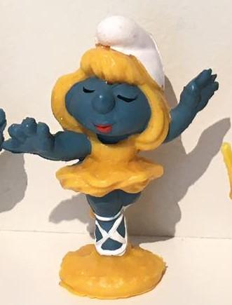 Schtroumpfette danseuse classique (ballerine)