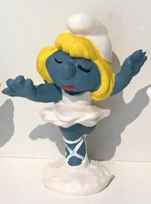 Schtroumpfette danseuse classique (ballerine)