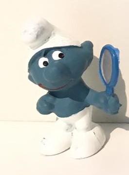 Schtroumpf coquet avec miroir