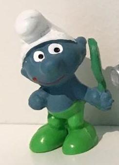 Schtroumpf coquet avec miroir