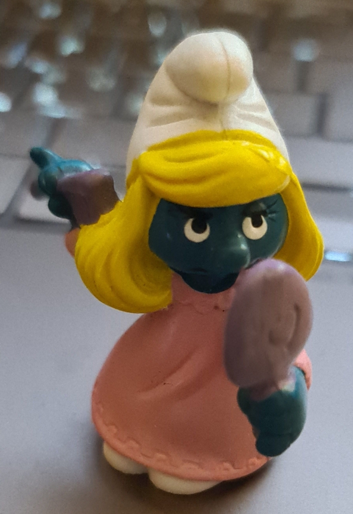 Schtroumpfette coquette