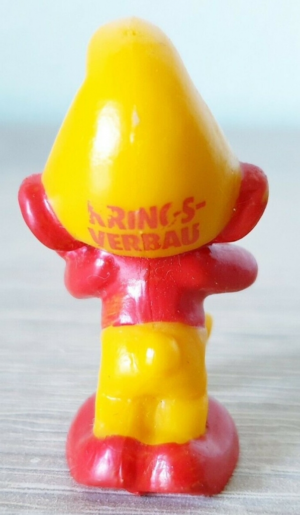 Schtroumpf endormi sur sa pelle (petit)