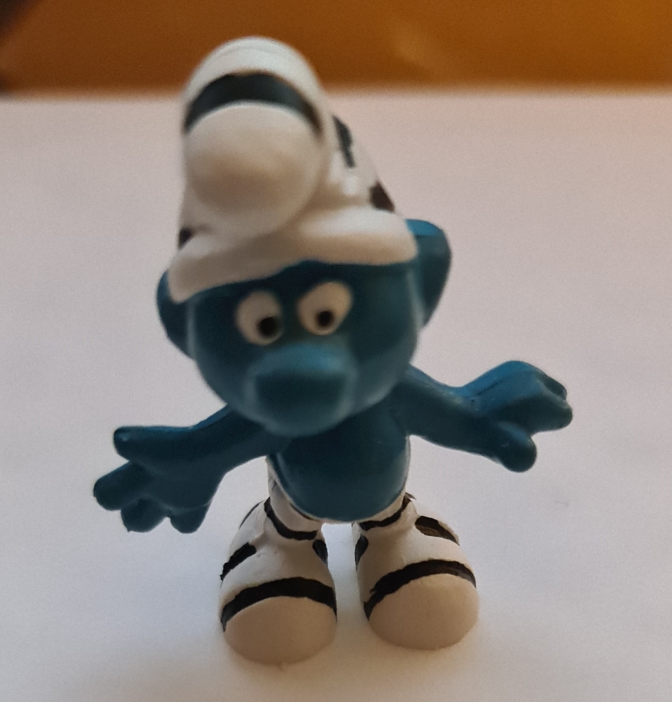 Schtroumpf prisonnier