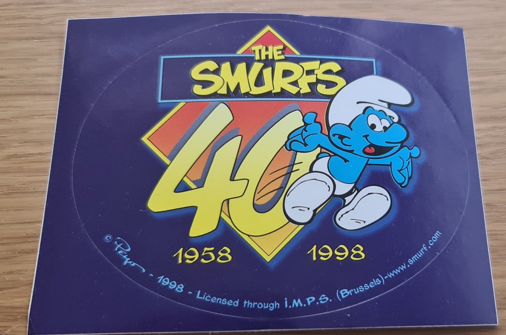 Sticker 40 ans - 1958-1998