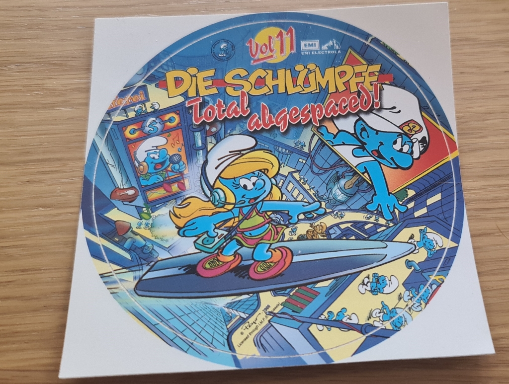 Sticker Die Schlümpfe Total abgespaced - Vol 11