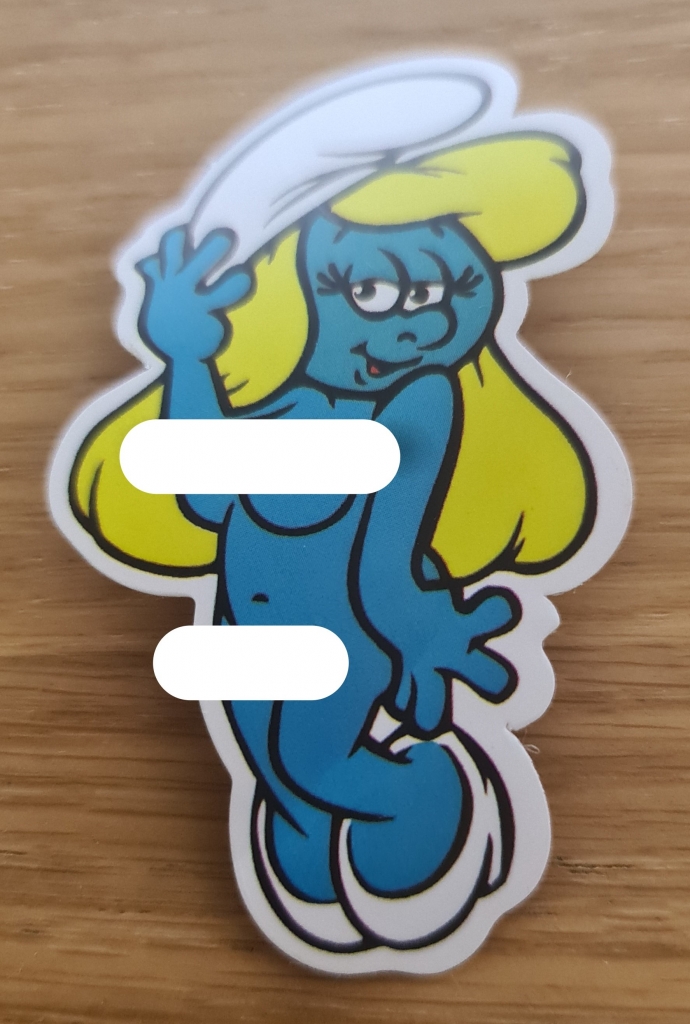 Sticker Schtroumpfette