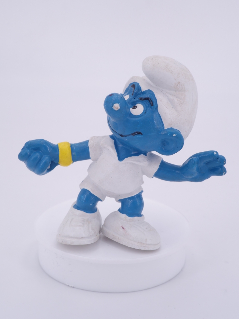 Schtroumpf tennisman