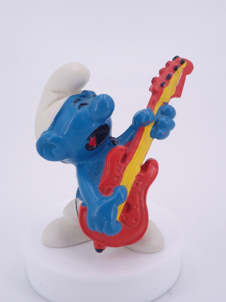 Schtroumpf guitariste