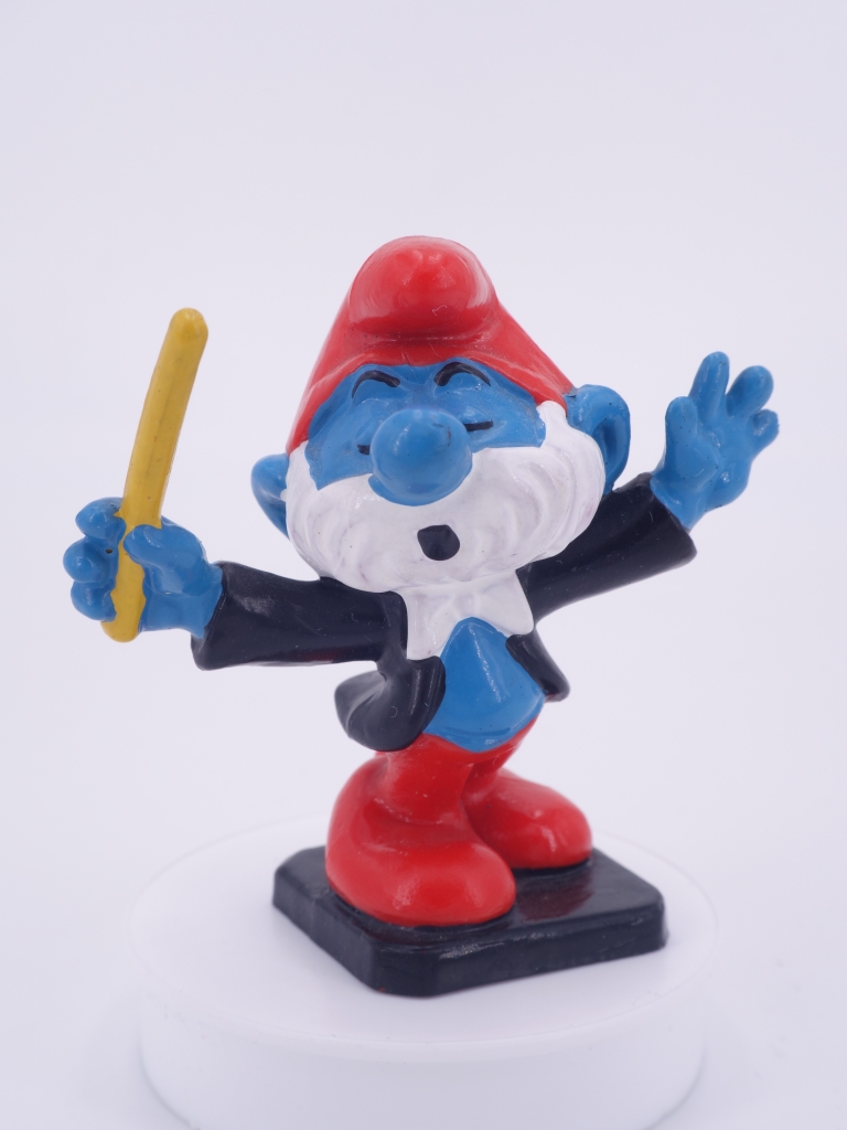 Grand Schtroumpf chef d\'orchestre