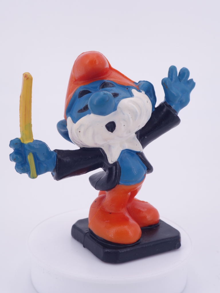 Grand Schtroumpf chef d\'orchestre