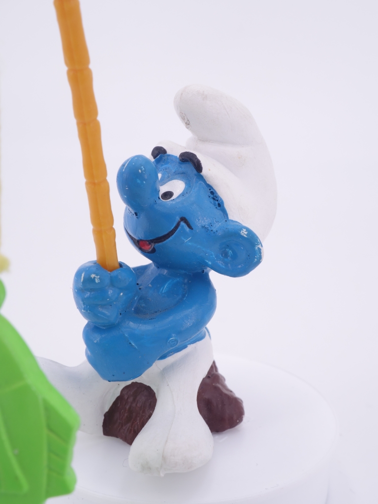 Schtroumpf pêcheur
