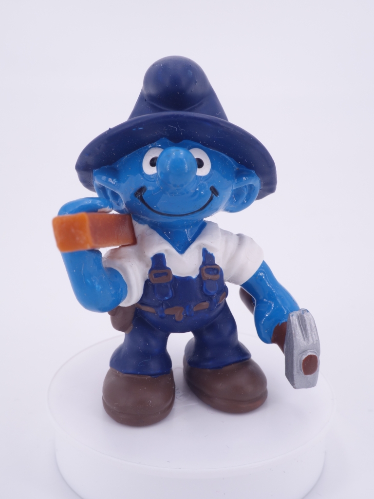 Schtroumpf charpentier