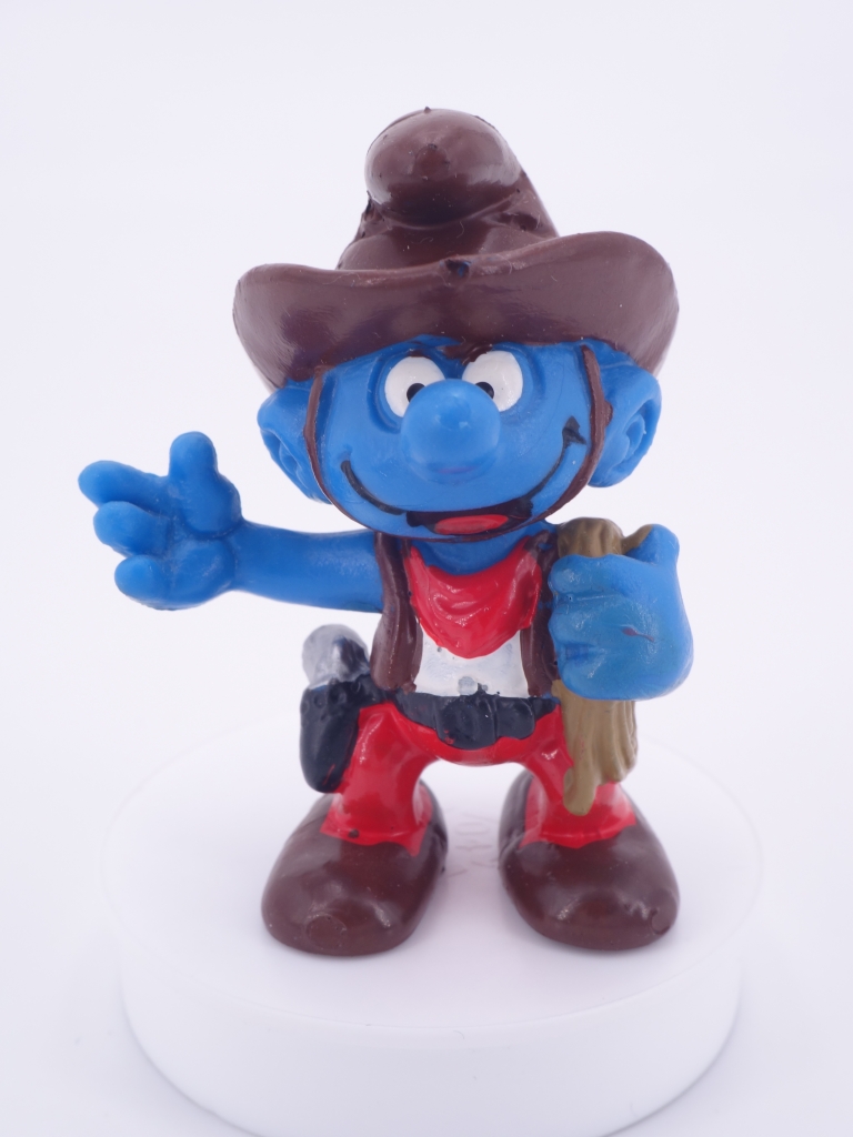 Schtroumpf cowboy