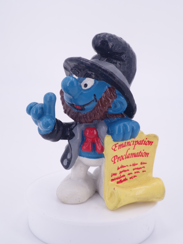 Schtroumpf historique - Abraham Lincoln