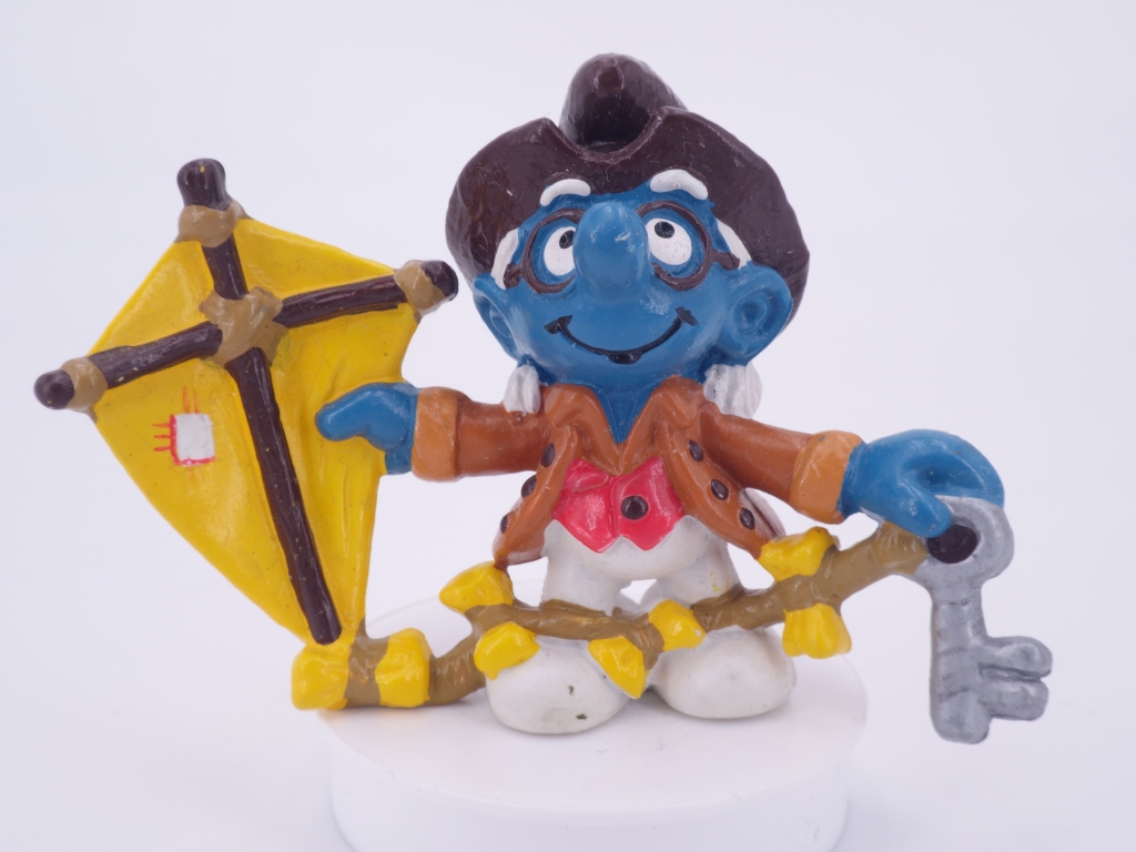 Schtroumpf historique - Benjamin Franklin