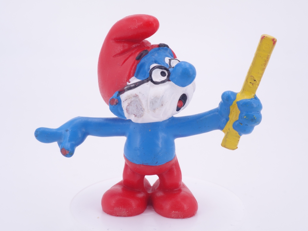 Grand Schtroumpf professeur