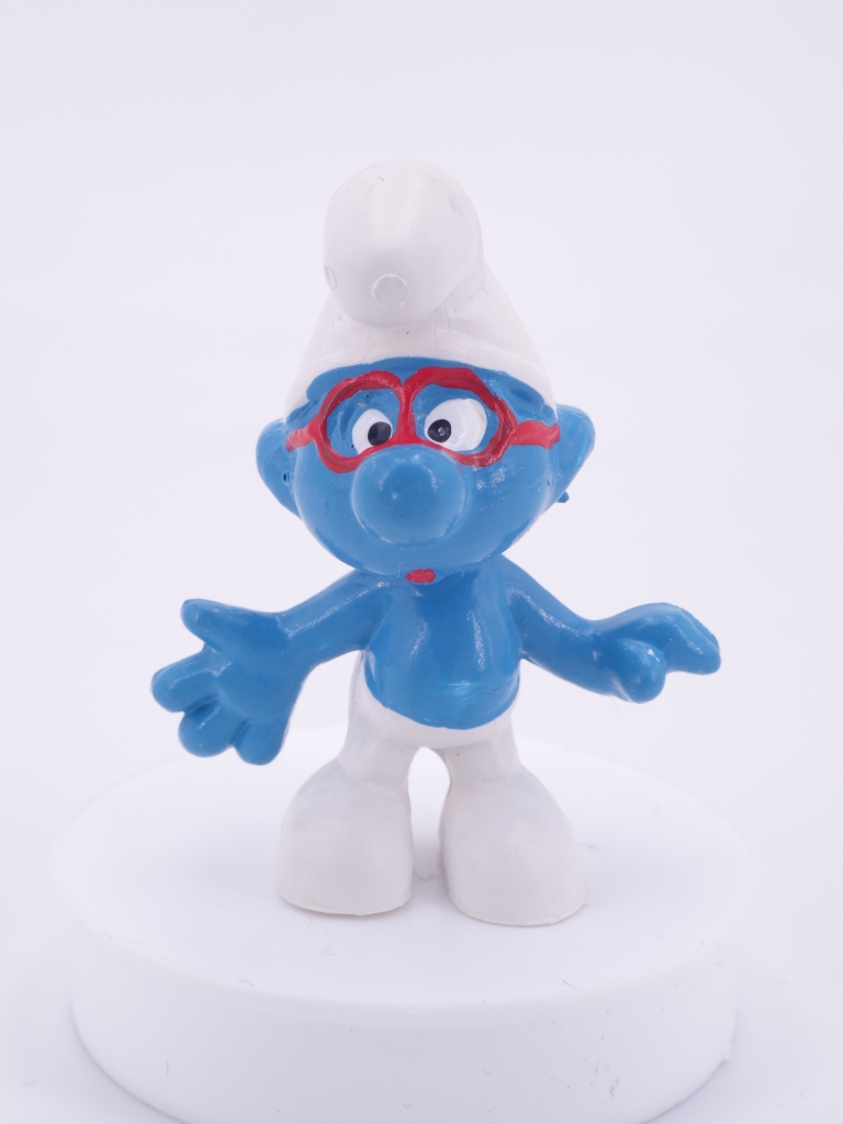 Schtroumpf à lunettes