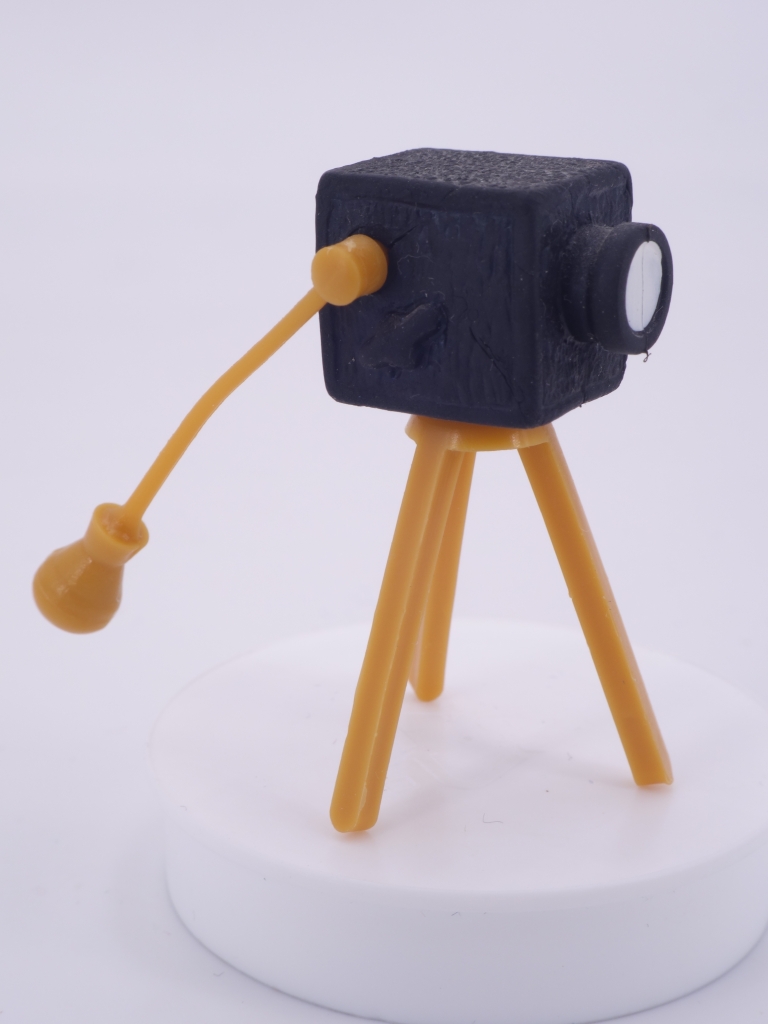 Photographer smurf - Camera