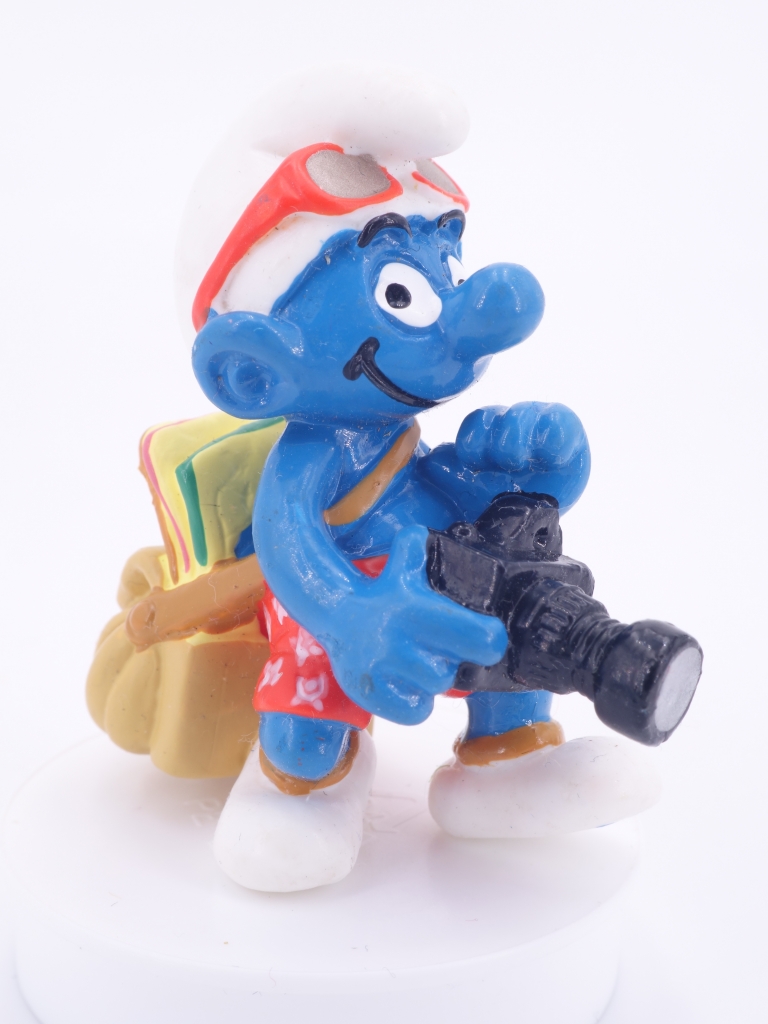 Schtroumpf touriste