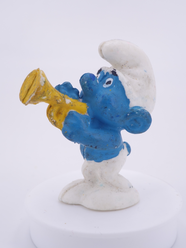 Schtroumpf à la trompette
