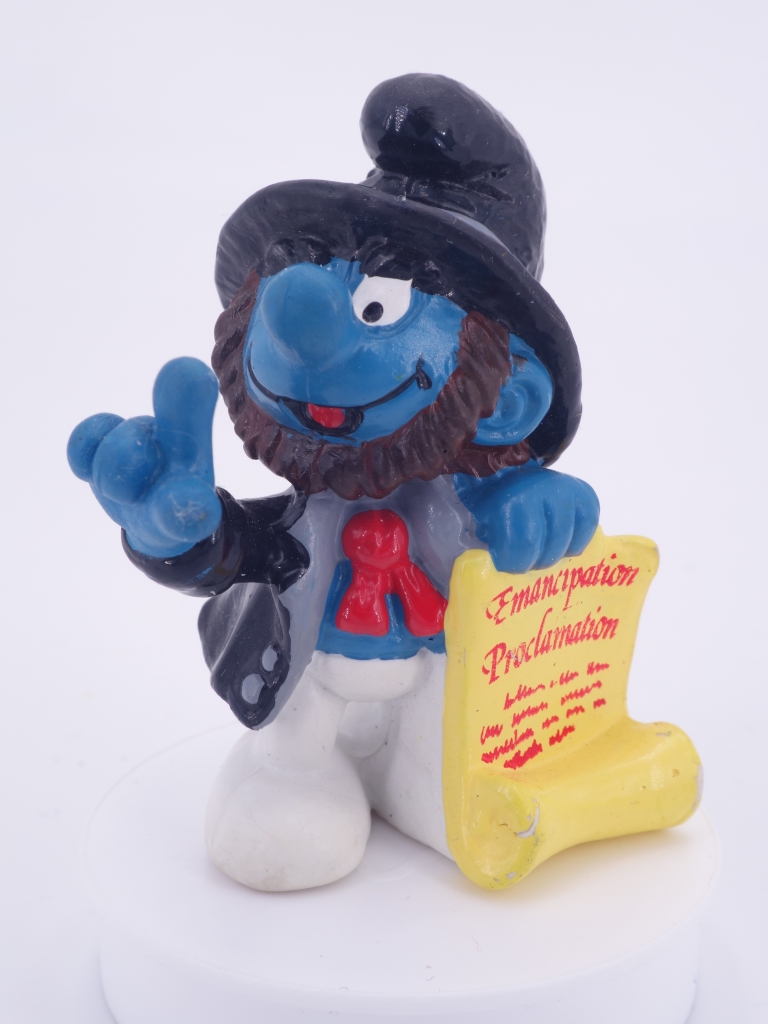 Schtroumpf historique - Abraham Lincoln