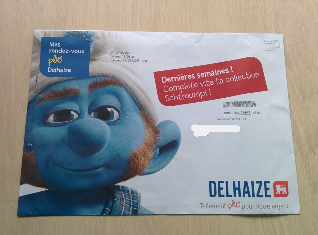 Enveloppe Delhaize