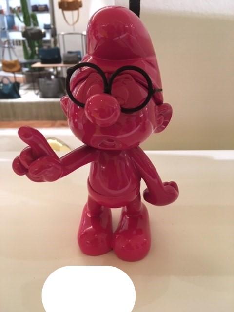 Schtroumpf à Lunettes - Rose