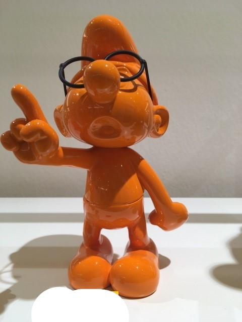 Schtroumpf à Lunettes - Orange