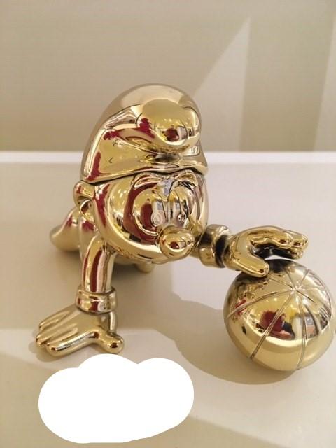 Bébé Schtroumpf - Or