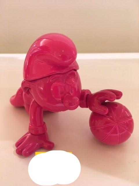 Bébé Schtroumpf - Rose