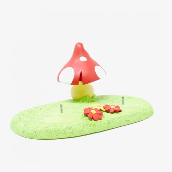 Socle pour Schtroumpf et Schtroumpfette amoureux