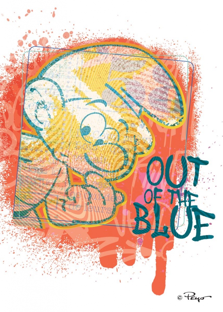 Impression sur tableau en métal - Out of the blue