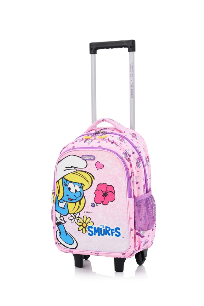Wheeled backpack - Smurfette