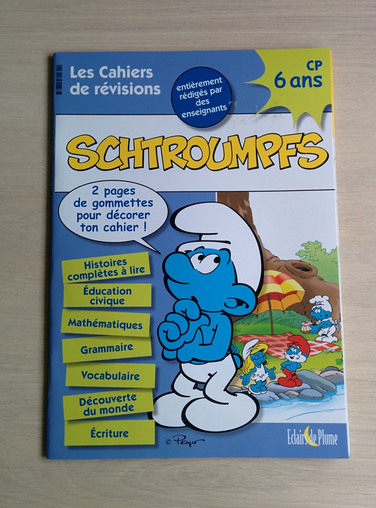 Cahier de vacances CP