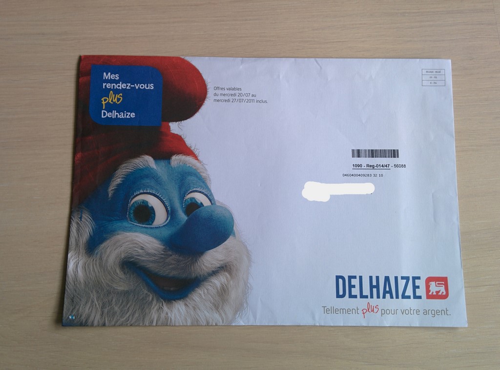 Enveloppe Delhaize