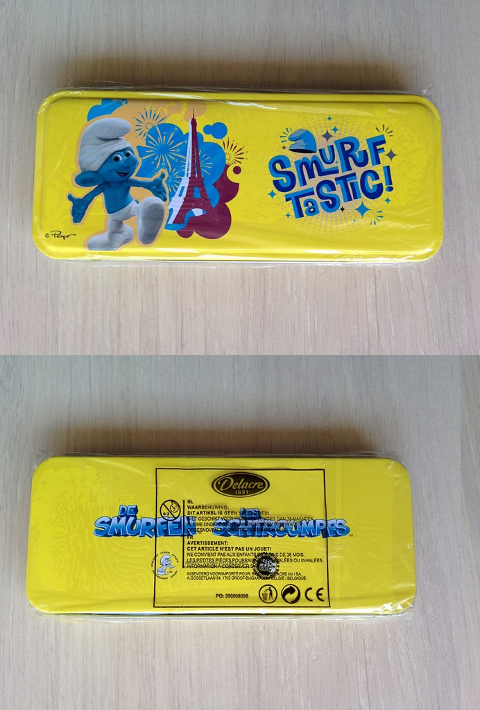 Boite à crayons - Modèle jaune