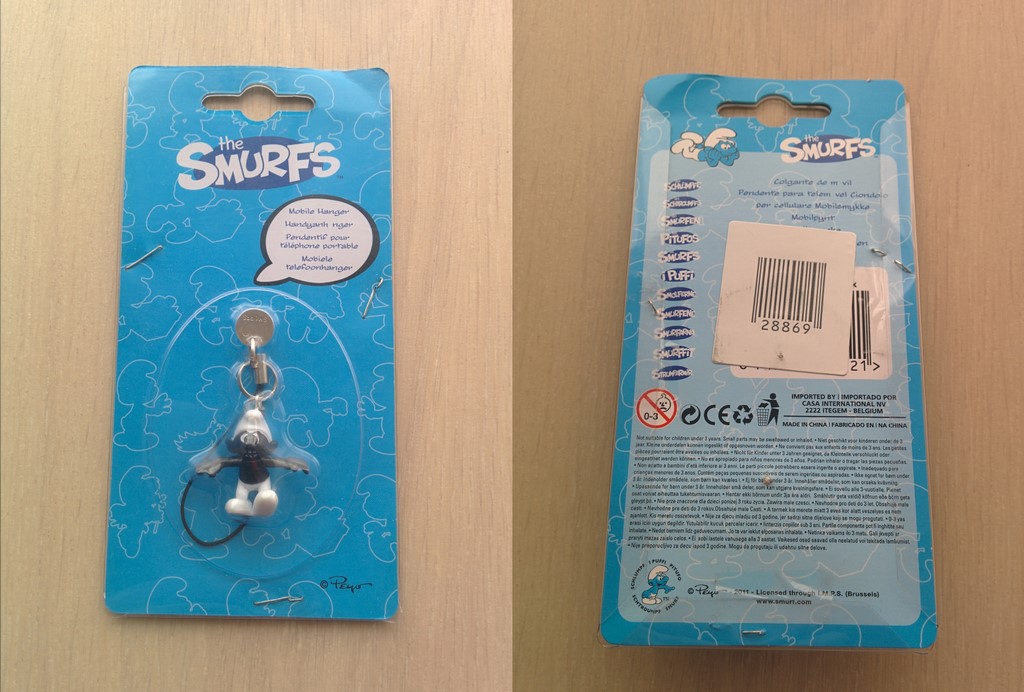 Strap Schtroumpf Noir