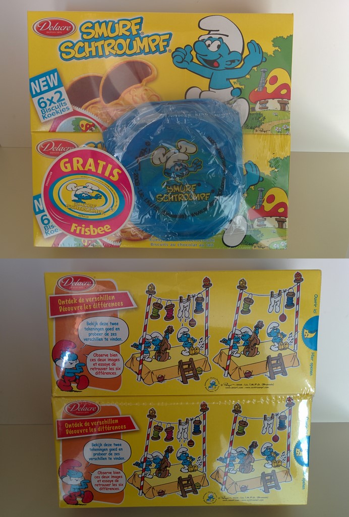 Lot de 2 paquets de gâteaux & frisbee