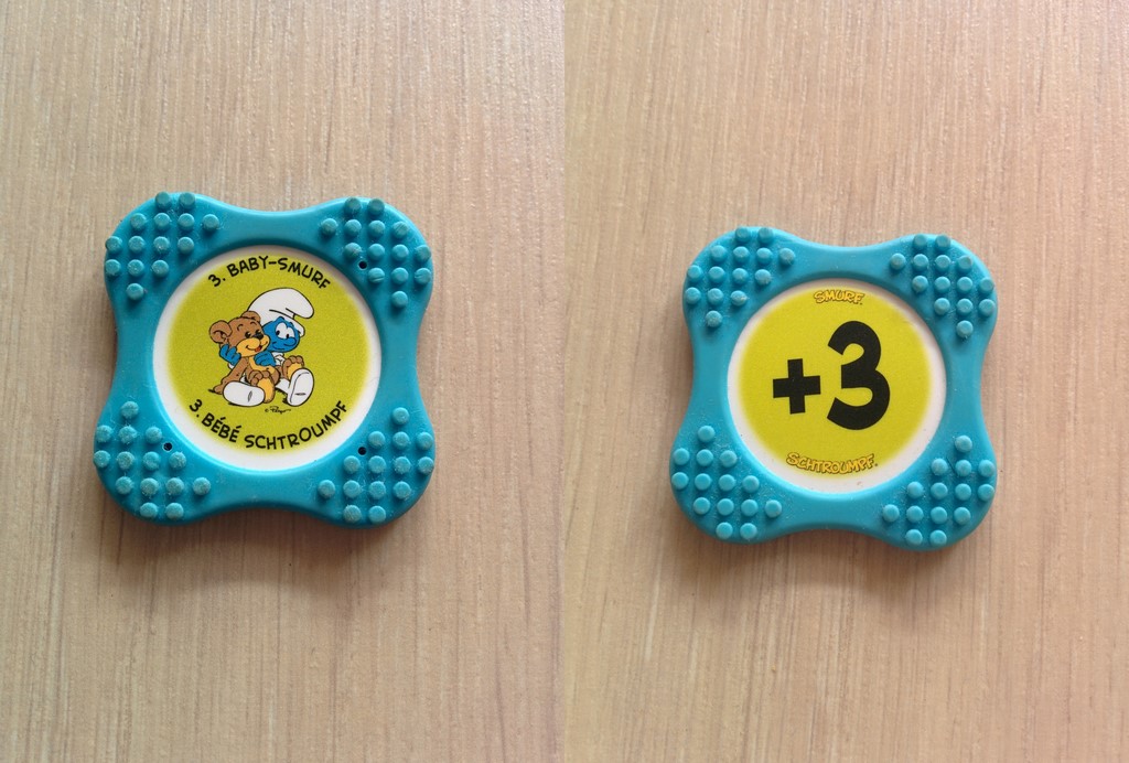 Skatter numéro 3 - Bébé Schtroumpf 