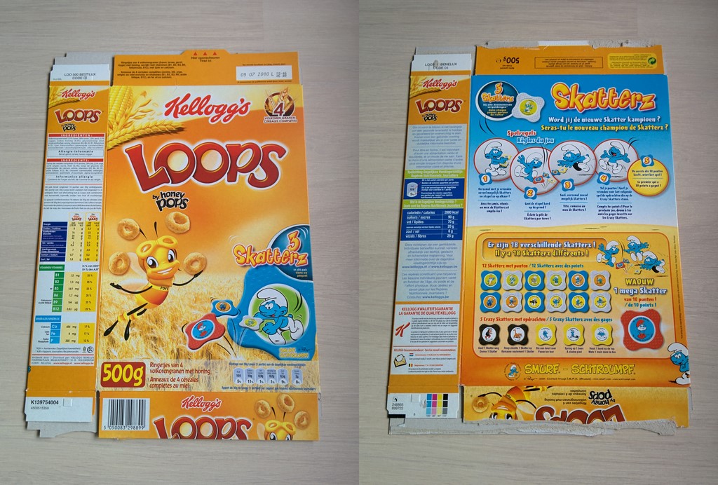 Kellogg's - Boite de céréales Loops