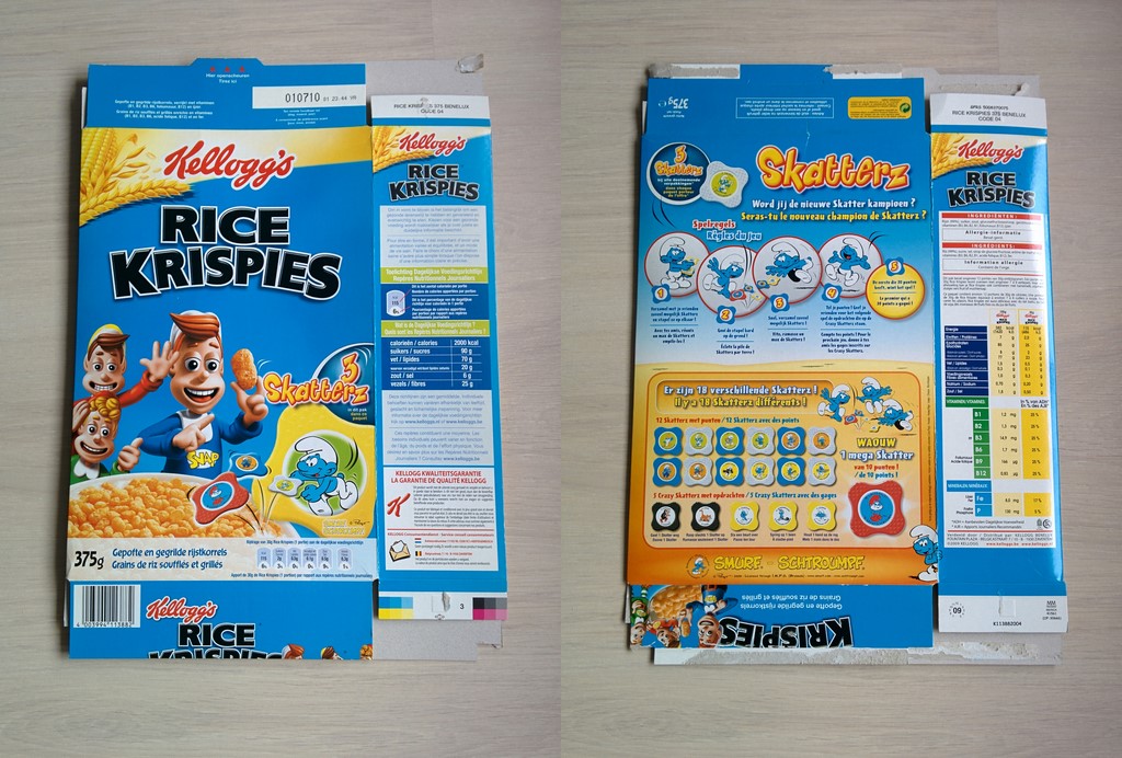 Kellogg's - Boite de céréales Rice Krispies